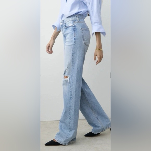 AYR The Secret Sauce Jeans  29 short NWOT FLAW HOLE - Picture 5 of 15